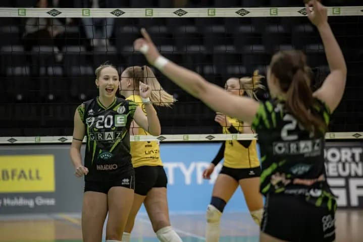UVC Damen um Einzug ins Cup Final4 / Herren zu Hause gegen St. Pölten