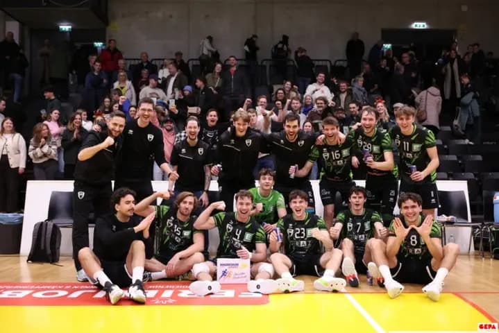 UVC Graz Herren mit 3:0 Sieg über Ried / Damen verlieren Spitzenduell