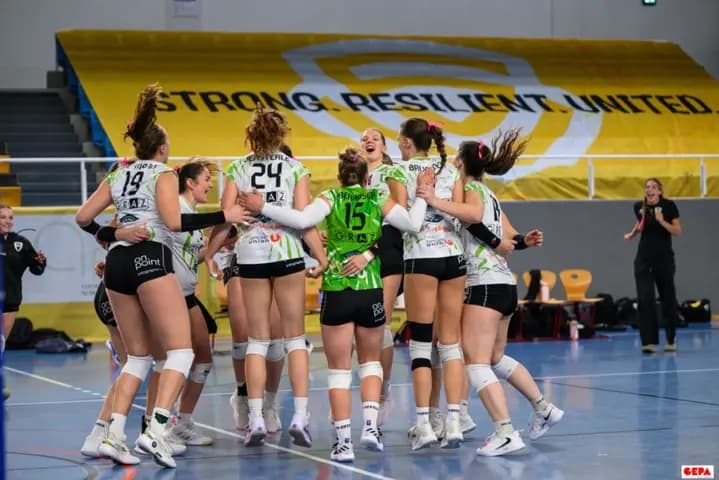 Alle 4 UVC Graz Bundesligateams gewinnen