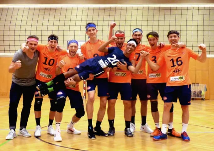 Leibnitzer Volleyballer an der Tabellenspitze