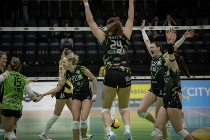 UVC Graz Damen mit 3 Punkten / Herren verlieren in Amstetten