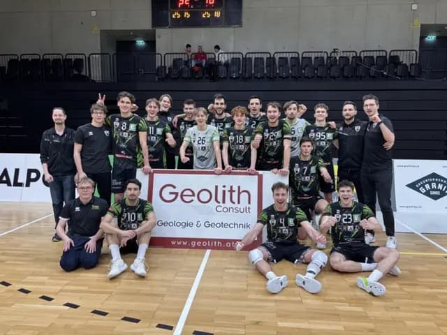 2*3:0 gegen St. Pölten für die UVC Graz Teams