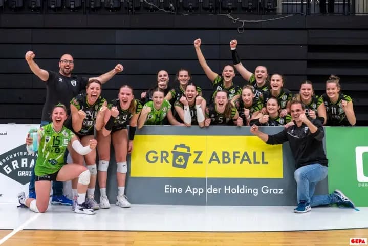 UVC Graz Damen stehen im Halbfinale
