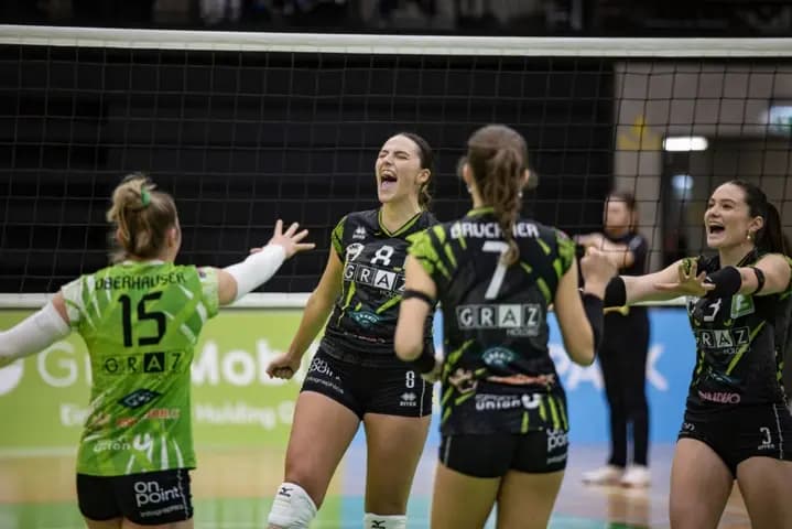 Showdown im Raiffeisen Sportpark / UVC Herren vor intensivem Jahresabschluss
