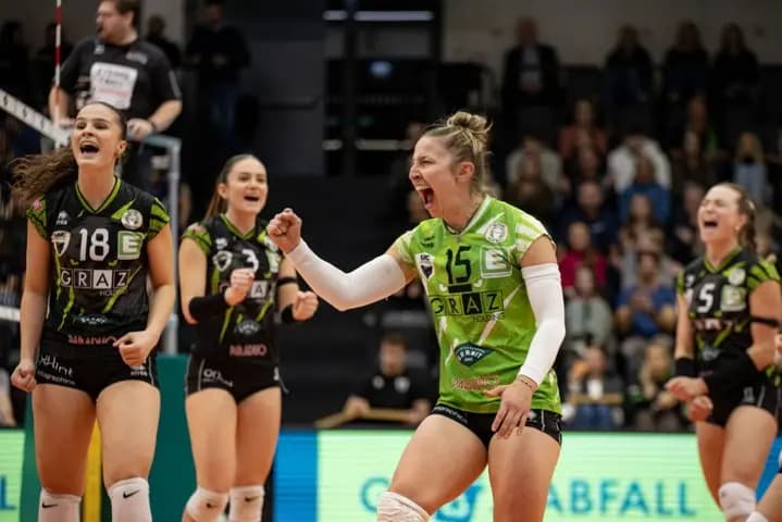 UVC Damen starten das Viertelfinale / Herren 2. Spiel