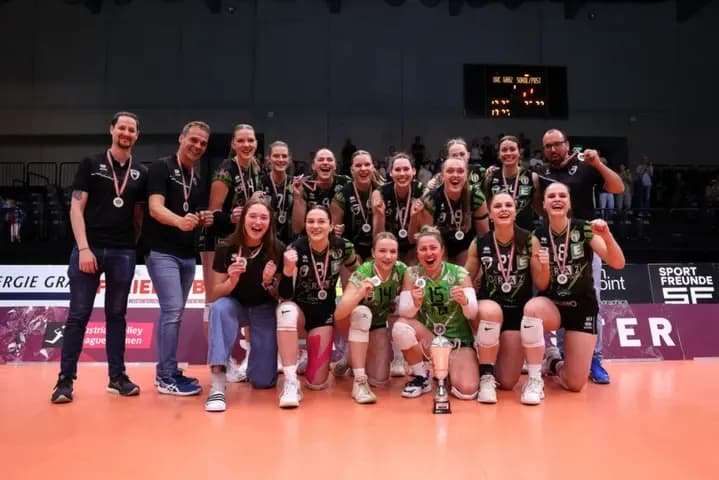 UVC Graz Damen sind Vize-Staatsmeisterinnen