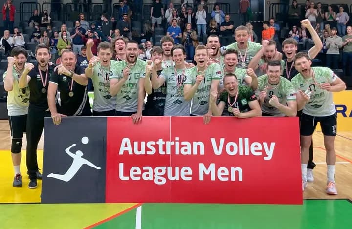 UVC Graz Herren beenden Saison mit Bronze
