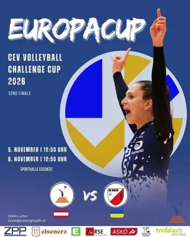 Erzbergmadln im Europacup-Doppelheimspiel in Eisenerz