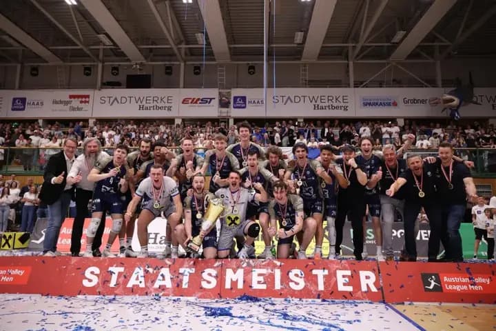 Sportgeschichte: TSV Raiffeisen Hartberg erstmals Staatsmeister!